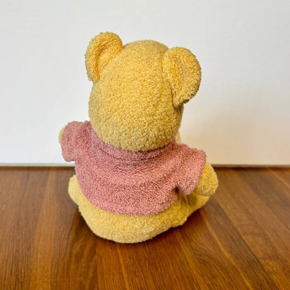 DISNEY Baby Winnie The Pooh Plush Toy Hunny Pot Bell Rattle Stuffed Animal Rare - Picture 5 of 9
